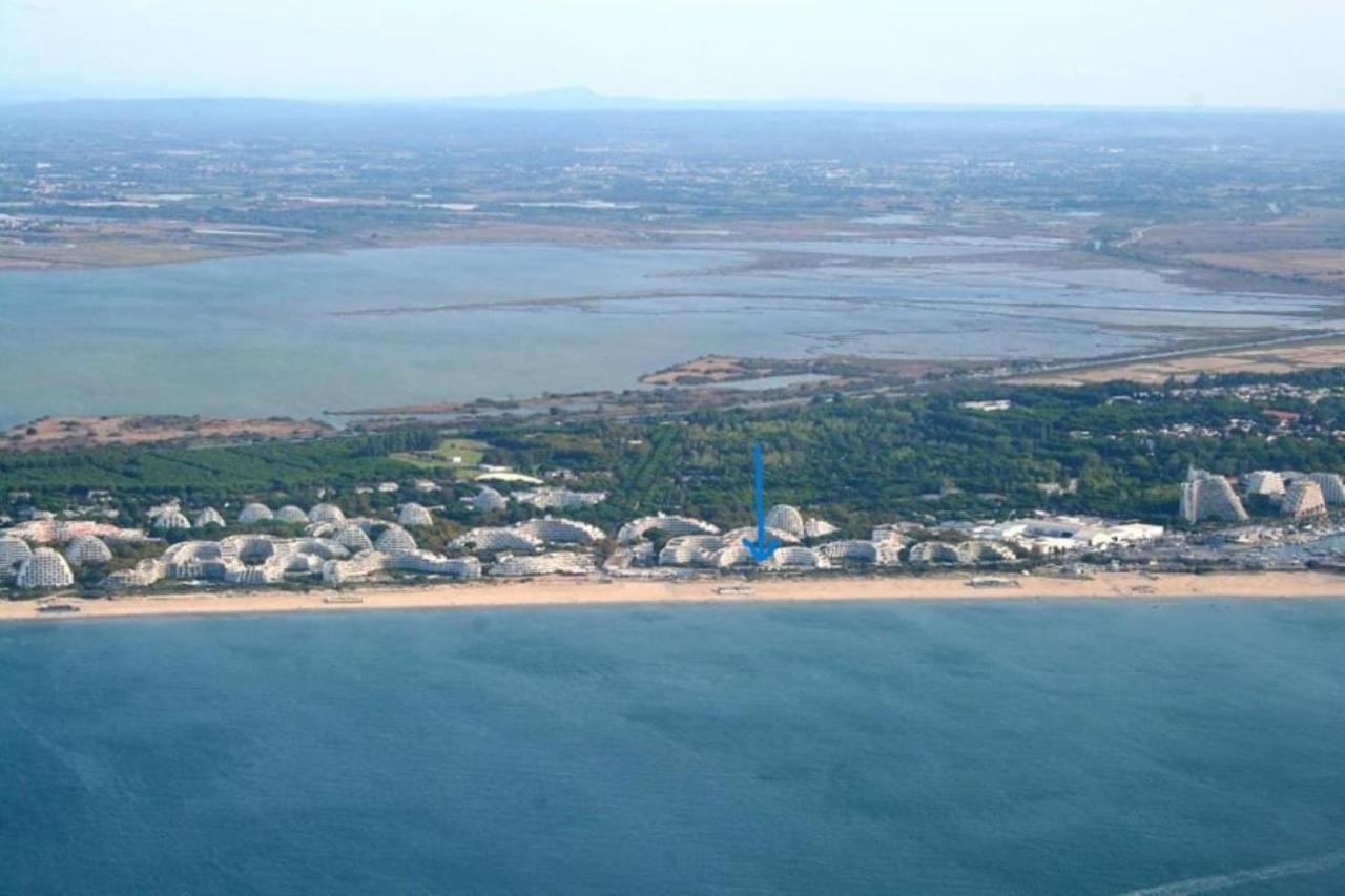 Le soupir des palmiers. Idéal couple, piscine, mer La Grande-Motte Exterior foto